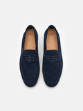 PEDRO Icon Suede Loafers - Navy