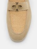 PEDRO Icon Suede Loafers - Sand