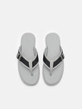 PEDRO Buckle Thong Sandals - Grey
