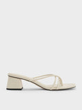 Strappy Toe-Ring Block-Heel Sandals_Chalk