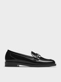 Braided-Chain Metallic-Accent Loafers_Black Box