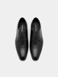 PEDRO Leather Derby Shoes- Black