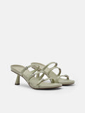 PEDRO Helix Heel Sandals- Olive