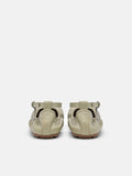 PEDRO Eclipse Leather Ballerina Flats- Olive