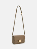 PEDRO Studio Leather Shoulder Bag-Taupe