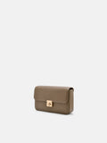 PEDRO Studio Leather Shoulder Bag-Taupe