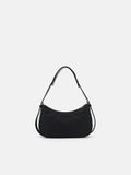 PEDRO Helix Buckle Shoulder Bag- Black