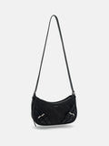 PEDRO Helix Buckle Shoulder Bag- Black