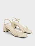 Strappy Trapeze-Heel Sandals_Beige