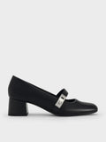 CHARLES & KEITH Women Lando Mary Jane Pumps_Black