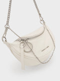 Philomena Half-Moon Crossbody Bag_Cream