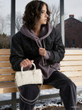 Philomena Panelled Chain-Handle Bowling Bag_Cream