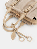 CHARLES & KEITH Women Britton Top Handle Tote Bag_Nutmeg Beige