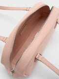 CHARLES & KEITH Women Nelly Elongated Shoulder Bag_Light Pink