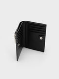 CHARLES & KEITH Women Blaise Grommet-Belt Wallet_Noir