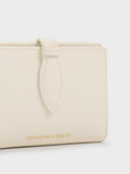 CHARLES & KEITH Women Allyn Small Wallet_Cream