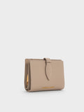 CHARLES & KEITH Women Allyn Small Wallet_Taupe