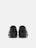 PEDRO Leather Derby Shoes- Black