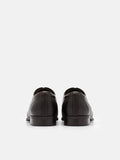 PEDRO Leather Derby Shoes- Dark Brown