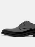 PEDRO Patent Leather Derby Shoes - Black