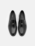 PEDRO Leather Loafers - Black