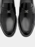 PEDRO Leather Loafers - Black