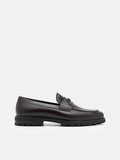 PEDRO Leather Loafers - Mahogany