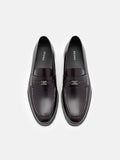 PEDRO Leather Loafers - Mahogany