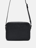 PEDRO Leather Crossbody Bag- Black