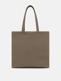 PEDRO Asher Leather Tote Bag- Dark Taupe
