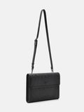 Pedro Leather Clutch Bag- Black