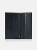 PEDRO Saffiano Leather Bi-Fold Long Wallet- Navy