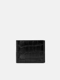 PEDRO Leather Bi-Fold Wallet with Insert- Black
