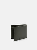 PEDRO Leather Bi-Fold Wallet with Insert- Military Green