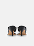 PEDRO Thong Heel Sandals - Black