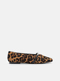 PEDRO Lia Calf Hair Ballerina Flats- Multi
