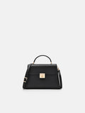 PEDRO Leather Handbag- Black
