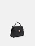 PEDRO Leather Handbag- Black