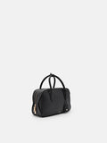 PEDRO Leather Bowling Bag- Black