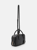 PEDRO Leather Bowling Bag- Black