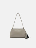 PEDRO Tassel Shoulder Bag-Taupe