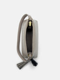 PEDRO Tassel Shoulder Bag-Taupe