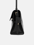 PEDRO Large Shoulder Bag- Black