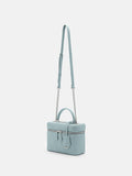 Ari Boxy Shoulder Bag- Light Blue