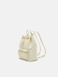 PEDRO Drawstring Backpack- Chalk