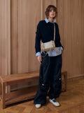 CHARLES & KEITH Women Mini Levy Nylon Shoulder Bag -Dusted Oat
