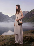 CHARLES & KEITH Women Midori Geometric Bowling Bag -Multi Brown