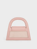 CHARLES & KEITH Women Este Glittered Top Handle Bag_Noir