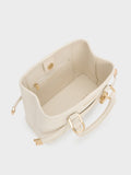 CHARLES & KEITH Women Mini Scottie Tote Bag_Cream