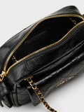 CHARLES & KEITH Women Duo Quilted Crossbody Bag_Black